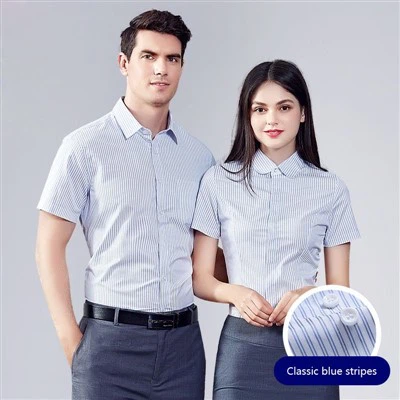 Cămăși personalizate 100% bumbac pentru bărbați de afaceri cu logo-uri brodate
